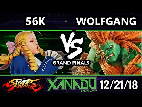 F@X 281 SFV - 56k [L] (Karin) Vs. Wolfgang (Blanka) Street Fighter V Grand Finals