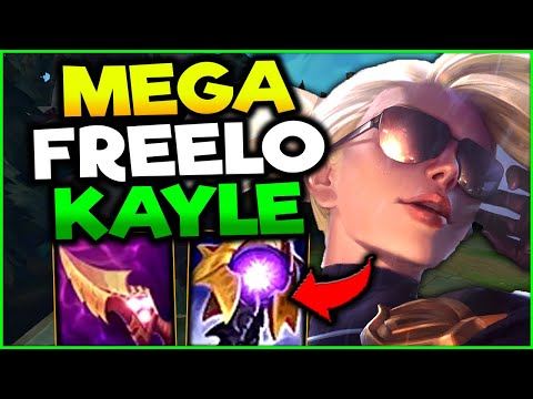 MEGA FREELO KAYLE TOP! KAYLE IS NOW A LANE BULLY | Kayle TOP Gameplay Guide S11 - League of Legends
