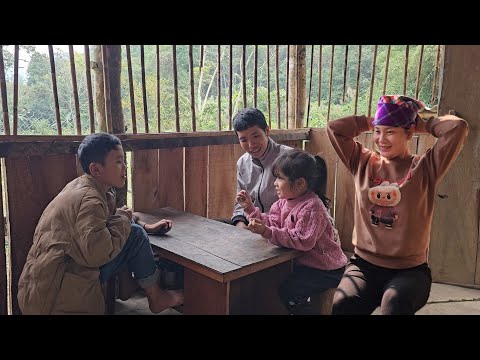 A happy family day for the country girl.