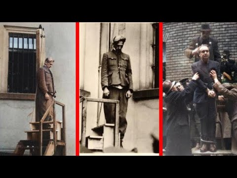The Pole Hanging of Nazis Generals - WW2 Executions