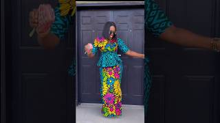 MISHONO YA VITENGE SKETI NA BLAUZI #zamakalefashion #fashion #ankarafashionstyle #africanclothing