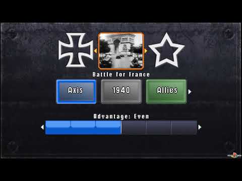 (PSP) Military History Commander - Europe At War (ULES-01179) GamePlay