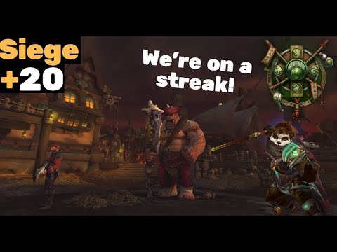 Siege of Boralus +20 Tyrannical - Mistweaver Monk