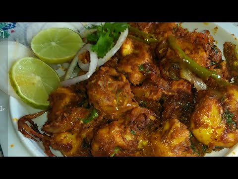 Spicy Chicken Fry Recipe / How To Make Chicken Fry Recipe In Kannada/ Hotel Style Chicken Fry Recipe