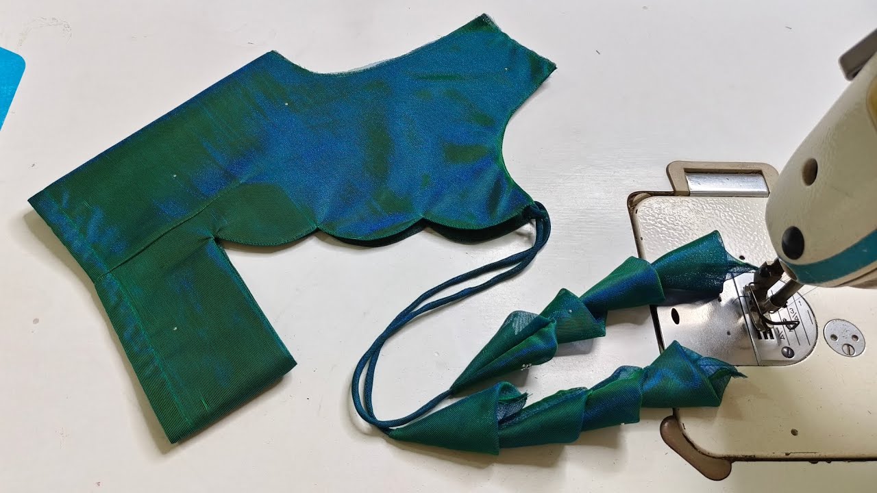 Model Blouse Design | Cutting and Stitching | Blouse Back Neck Design | Back Blouse Designs