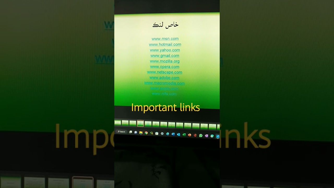 Important links of companies