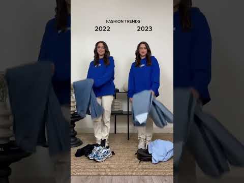 FASHION TRENDS 2022 vs 2023 😱 GIRLS! Which year do you prefer? 💗 SAVE FOR LATER & hit the + for dail