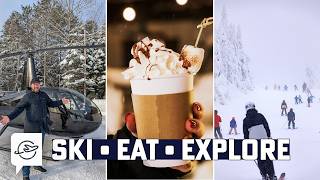 Skiing Mont Tremblant + Best Food & Winter Activities | Travel Vlog
