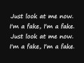 The Used - I'm A Fake (Clean) (Lyrics)