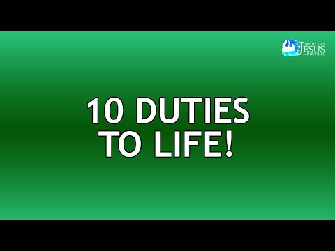 2021-07-02 10 Duties To Life! - Ed Lapiz