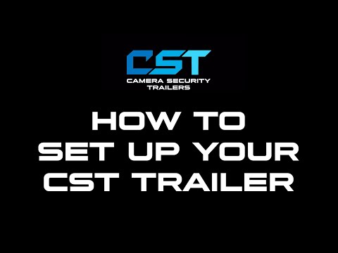 How to set up your CST Trailer