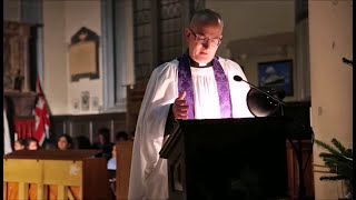 Rev: Jim Barlow || Christmas Message || St. James MTC London || Christmas Carols 2012