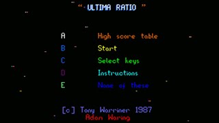 [Amstrad CPC] Ultima Ratio
