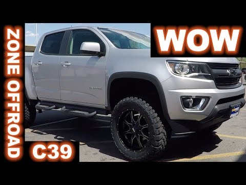 Zone Offroad C39N 5.5" Lift Kit Installed On A 2017 Chevy Colorado Z71