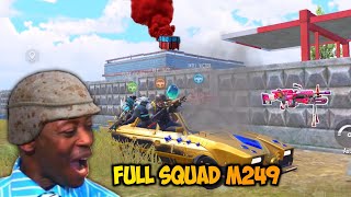 Download lagu VICTOR FULL SQUAD M249 HEART ATTACK 😱😂 PUBG FUNNY MOMENTS mp3