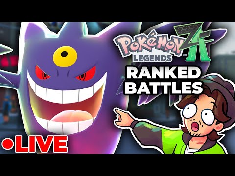 MEGA GENGAR LADDERING! | Pokemon Legends: Z-A Ranked Battles (Reg F Later)