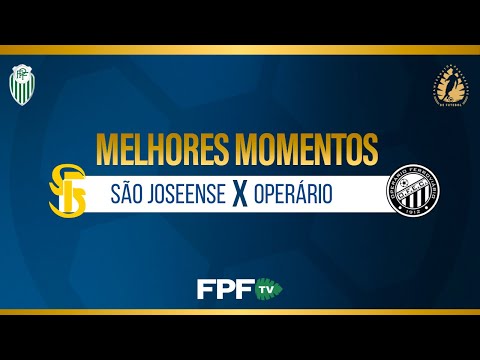 Melhores Momentos| São Joseense 1X0 Operário Ferroviário | PARANAENSE 2026 | Rodada 4