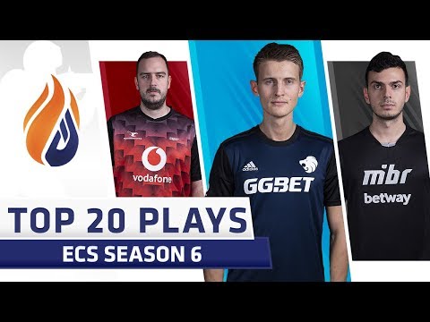 Top 20 Plays of ECS Season 6 - Feat. oskar, tarik, valde!