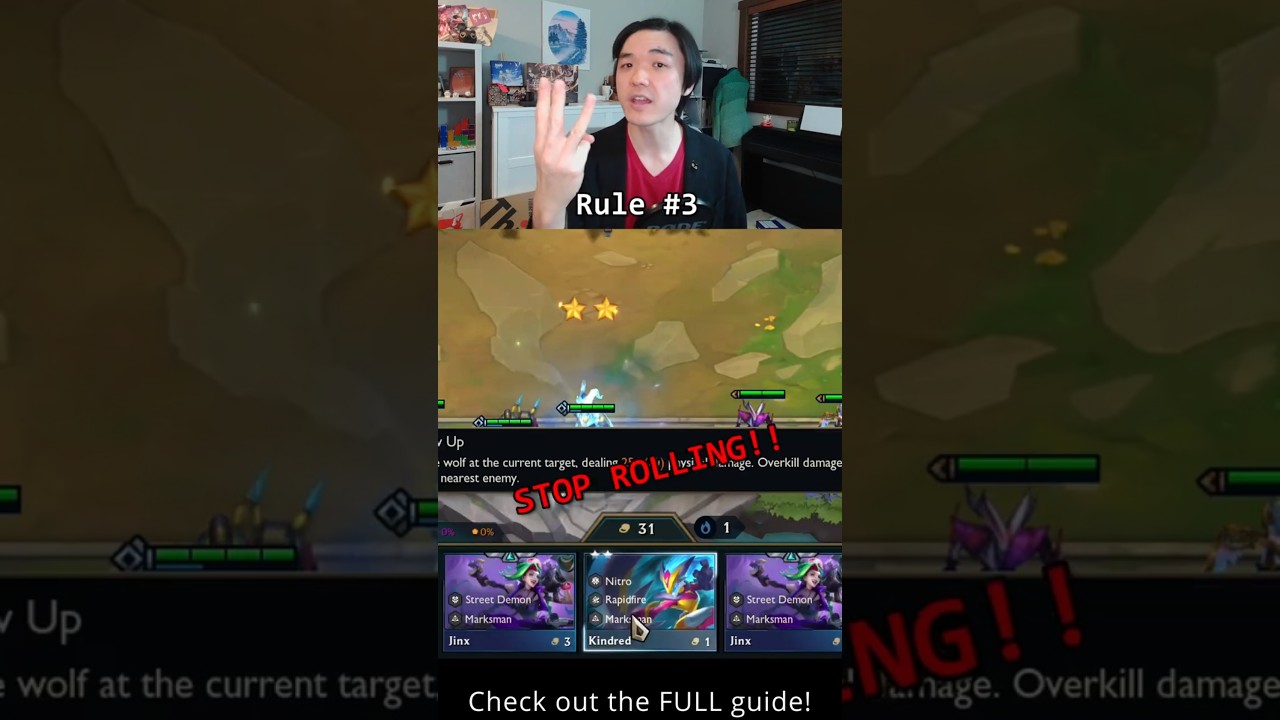The 3 golden rules for better early Econ! |TFT Fundamentals guide #tft #teamfighttactics #tips