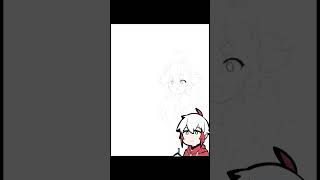 【お絵描き】水星の魔女スレッタとエアリアル #shorts