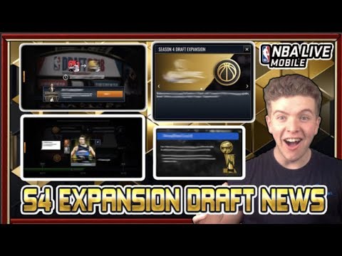 NBA LIVE MOBILE 20 S4 OFFICIAL NEWS FANTASY EXPANSION DRAFT & NBA LIVE MOBILE 19 S3 NEW PVP FEATURES Video