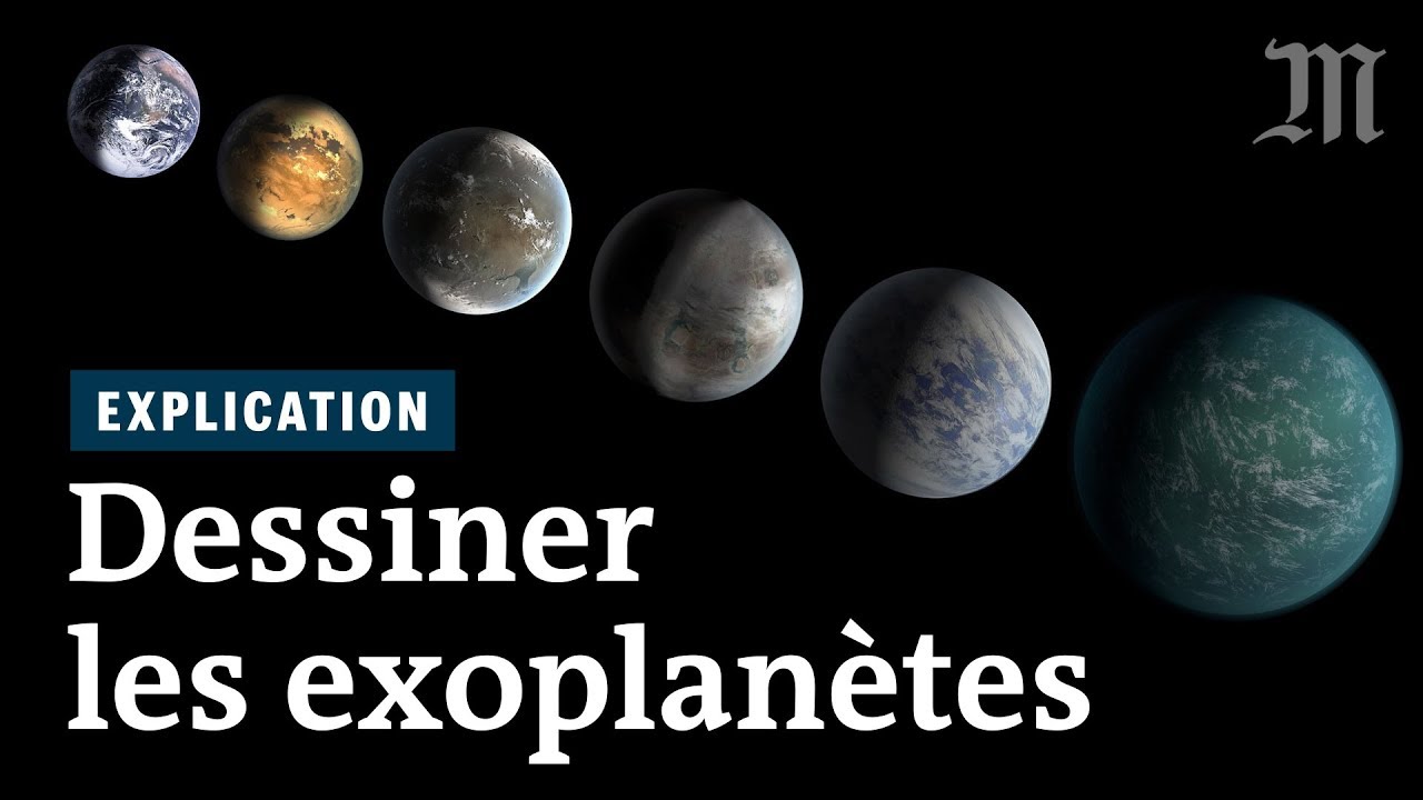 Comment sont dessinées les planètes découvertes par la Nasa mais jamais vues en réalité Comment sont dessinées les planètes découvertes par la Nasa mais jamais vues en réalité