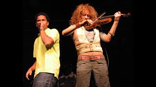 Miri Ben-Ari The Hip Hop Violinist & D-Stroy NBA halftime performance at Chicago Bulls United Center