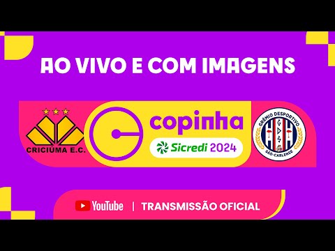 Criciúma x Grêmio São-Carlense