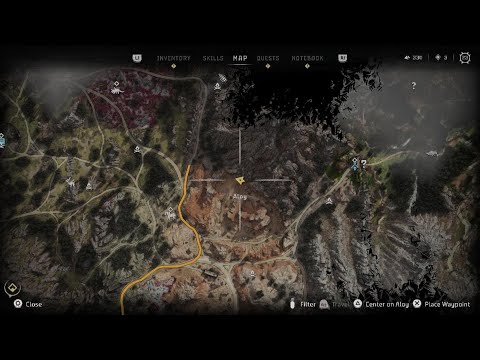 Horizon Forbidden West signal spike rock barrier entrance