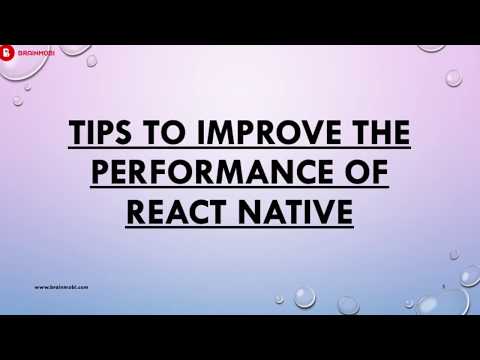 How can you improve the performance of React Native App?