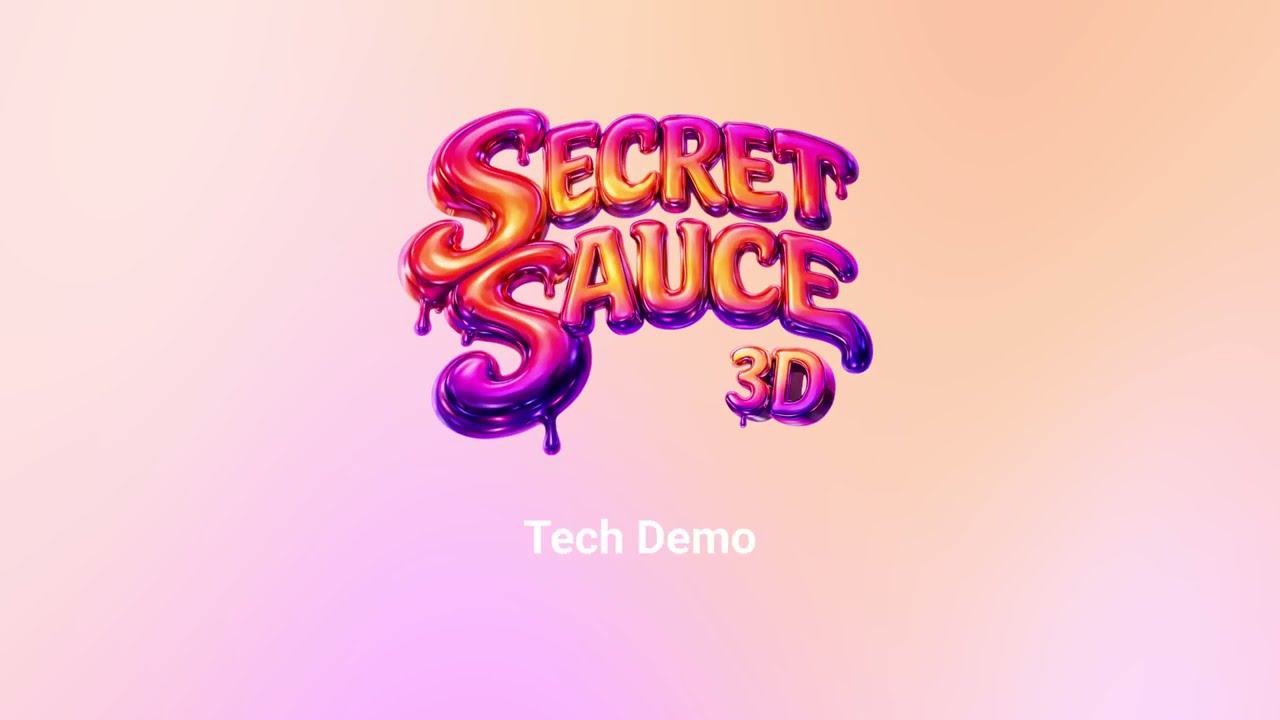Secret Sauce 3D Demo | Kaedim video thumbnail