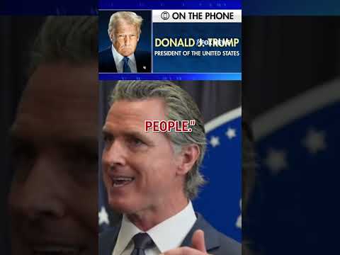 WATCH: Trump takes a jab at Gov Newsom #trump #shorts #gavinnewsom #donaldtrump