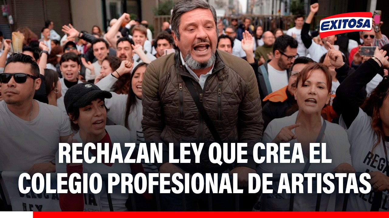 🔴🔵 Rechazan Ley que crea el colegio profesional de artistas