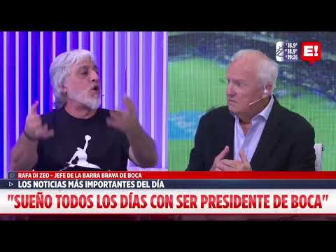 Rafa Di Zeo recuerda cuando Quilmes fue a la bombonera en el 99 y la 12 no apareció.