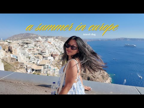 a summer in europe 🛳️ exploring italy, greece & croatia!