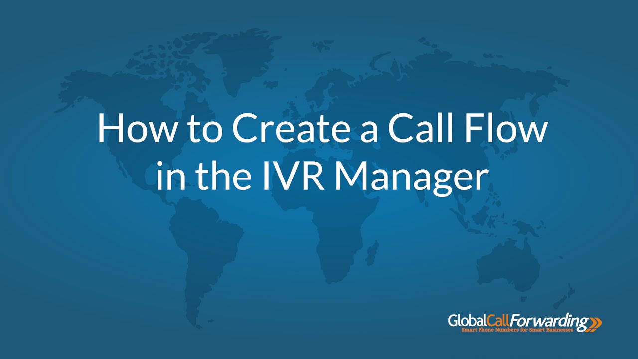 How to Create an IVR with the Call Flow Builder