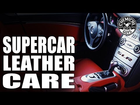 Supercar Leather Care - McLaren Merdedes-Benz SLR - Chemical Guys