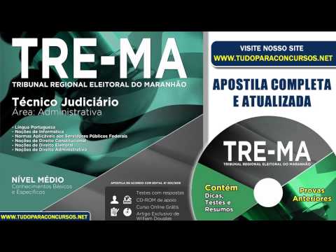 Apostila TRE-MA 2015 - Técnico Judiciário (Impressa )
