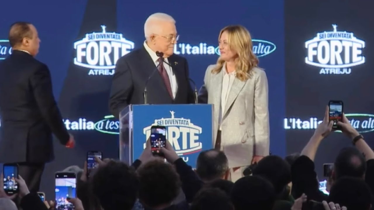 MAHMOUD ABBAS OSPITE AD ATREJU: “GRAZIE PER IL VOSTRO SOSTEGNO"