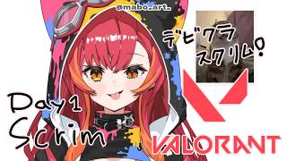 【VALORANT】今日からデビクラ杯スクリム！【ぶいすぽ / 猫汰つな】