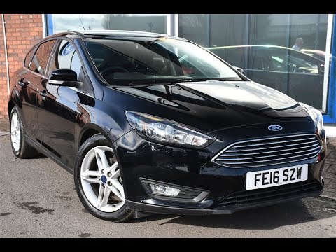 Used Ford Focus 1.5 TDCi 120 Zetec 5dr Black 2016