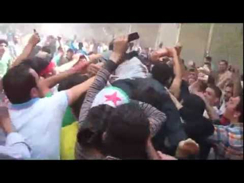 تفريق مظاهرة وسقوط قتيل في صلاح الدين في محافظة حلب