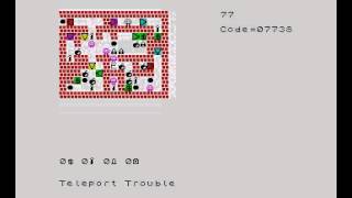 Mushroom man levels 61 - 80 ZX spectrum