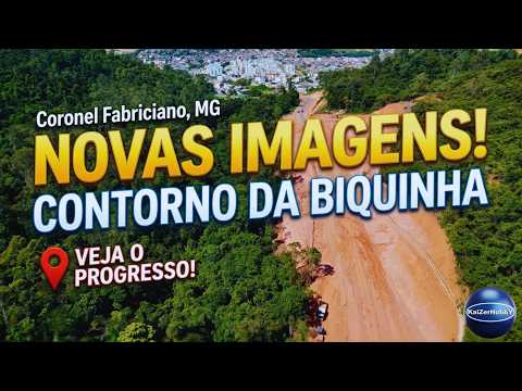 Novas Imagens do Contorno Viário da Biquinha – 18-04-2026 - Coronel Fabricano MG - KaiZerHobbY