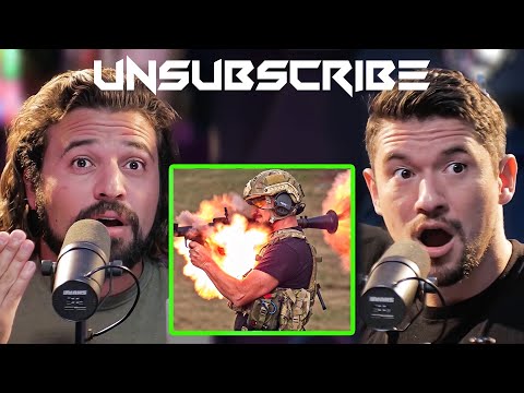 Brandon Herrera Reacts To Ballistic High-Speed RPG Accident | Unsubscribe Podcast Clips