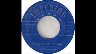 Fats Domino - You Done Me Wrong - December 14, 1953