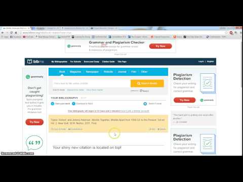 Using Bibme Org