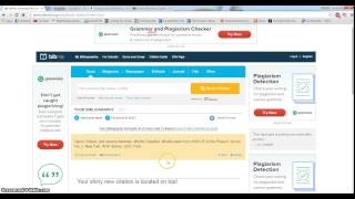 Using Bibme.org