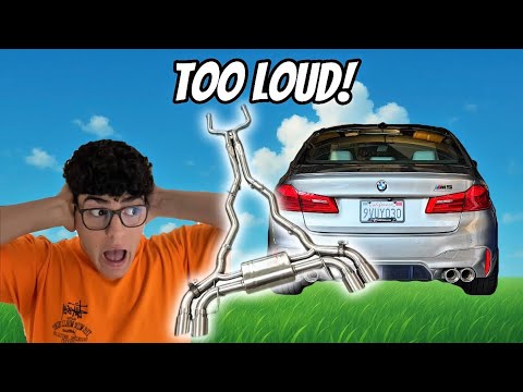 Installing MAD FULL CATBACK EXHAUST SYSTEM to my F90 M5 🔥