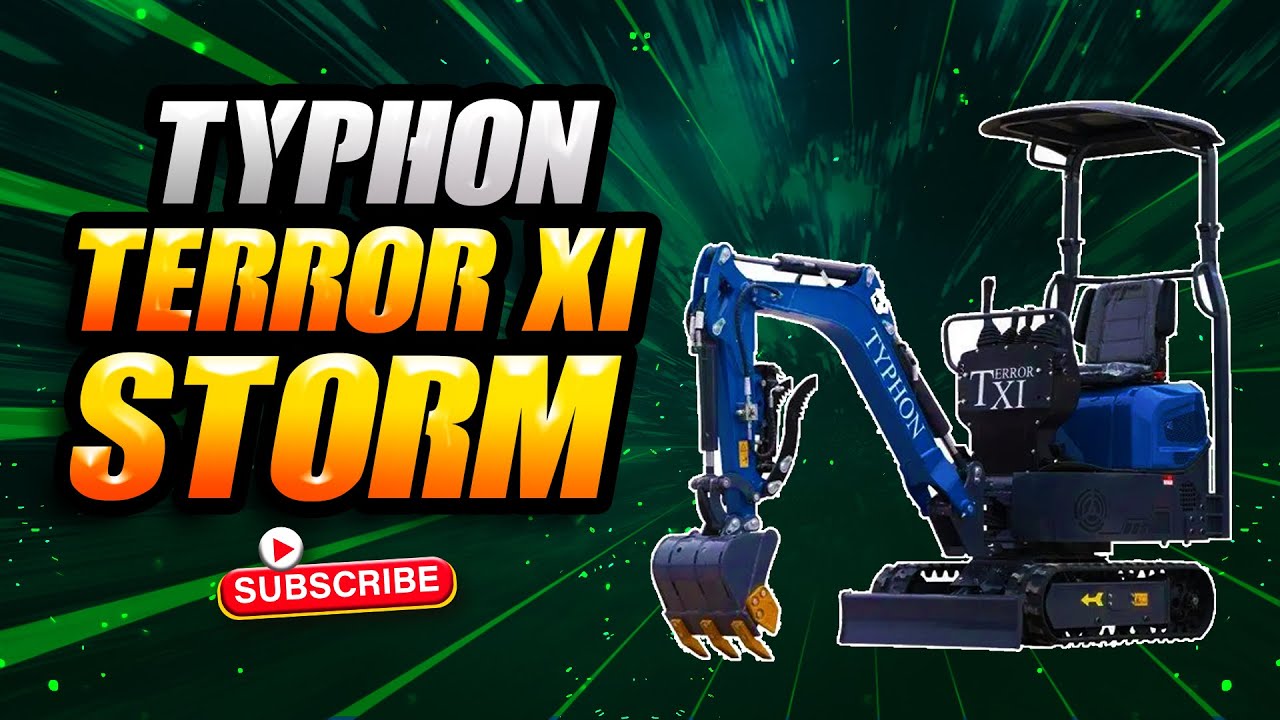 The Ultimate How-To: Operating the Typhon TERROR XI Mini Excavator